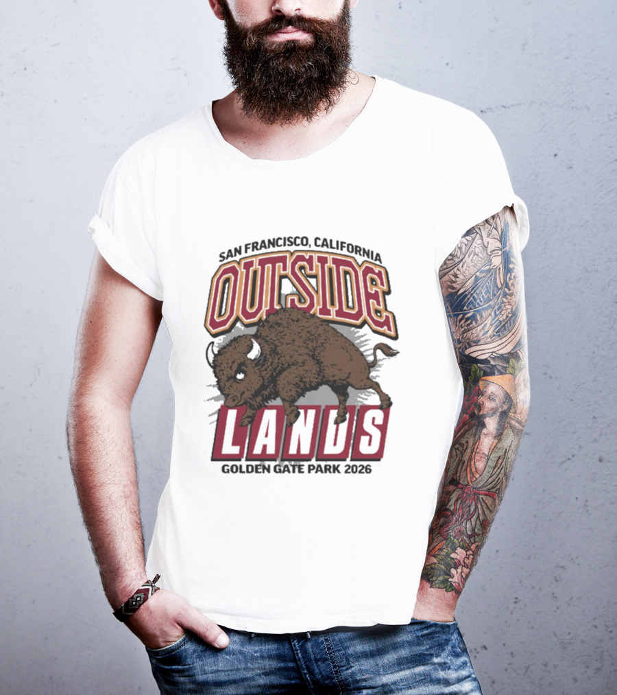 Outside Lands Golden Gate Park 2026 San Francisco CA Event T-Shirt