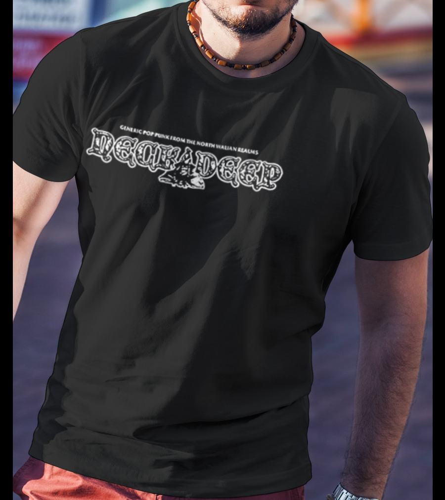 Generic Pop Punk Decapitated Northern Walian Realms Upon Moonlit Night 2 Sided T-Shirt