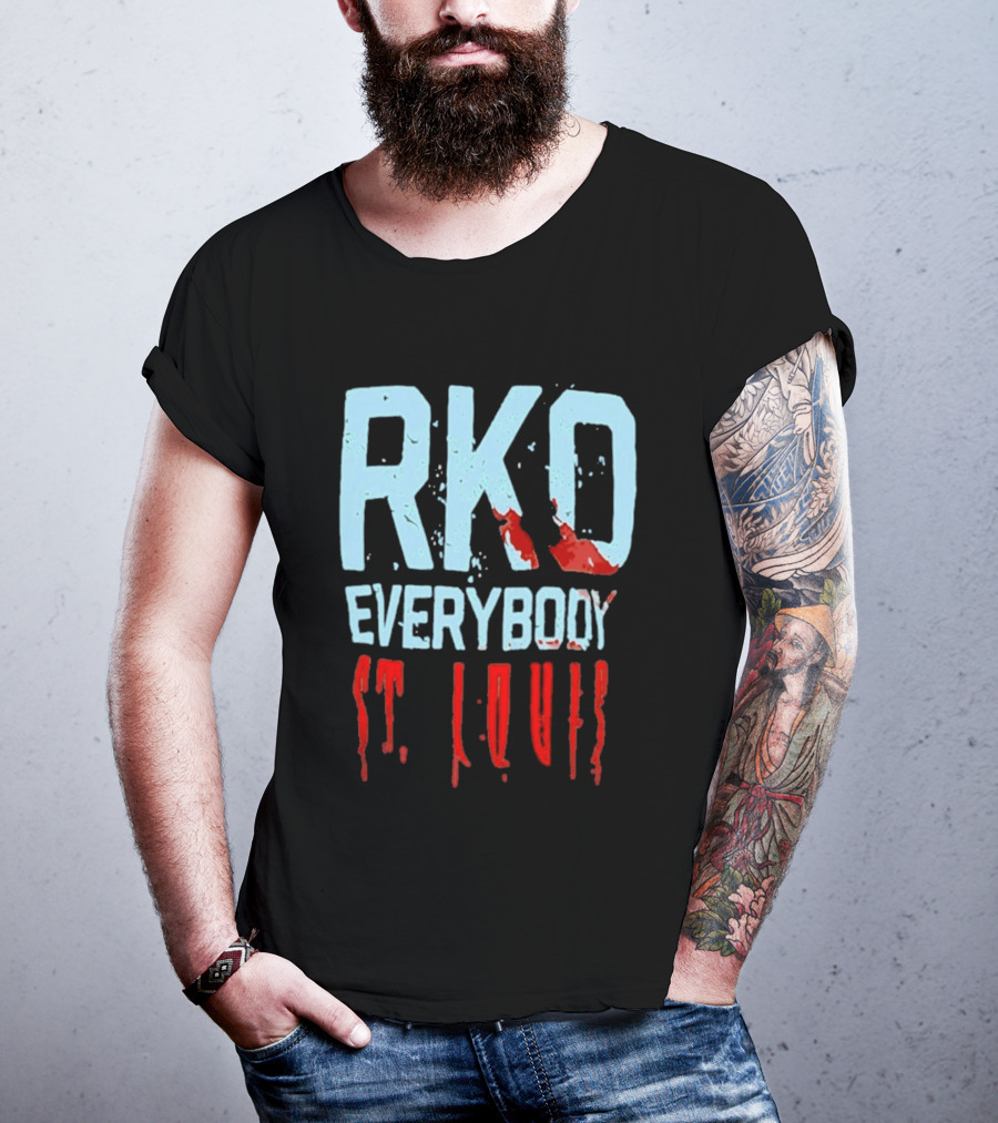 RKO Everybody St Louis Randy Orton Wrestling Fan T-Shirt