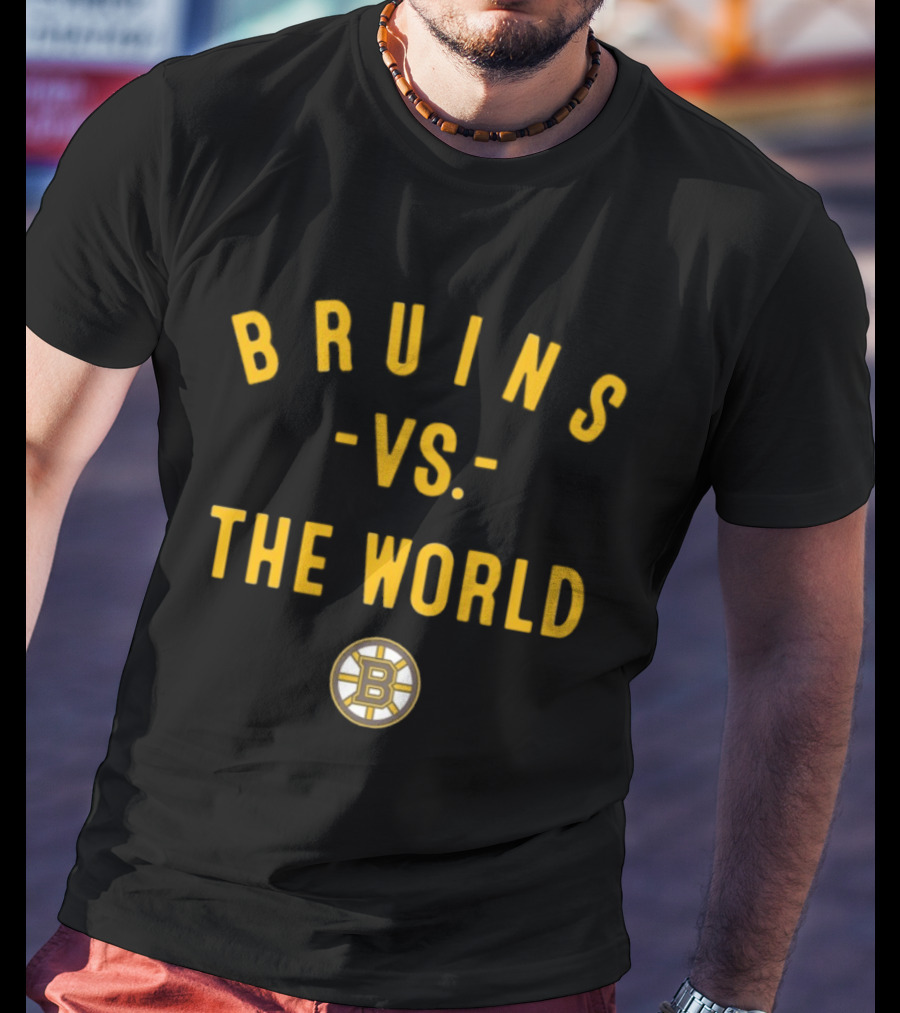 Boston Bruins VS The World NHL 2026 Nowbes T-Shirt