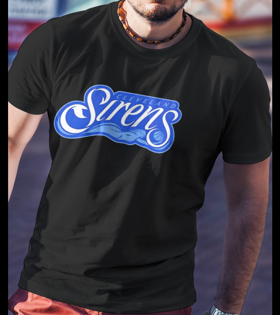 Cleveland Sirens WNBA Toddler Black Primary Logo Basketball T-Shirt