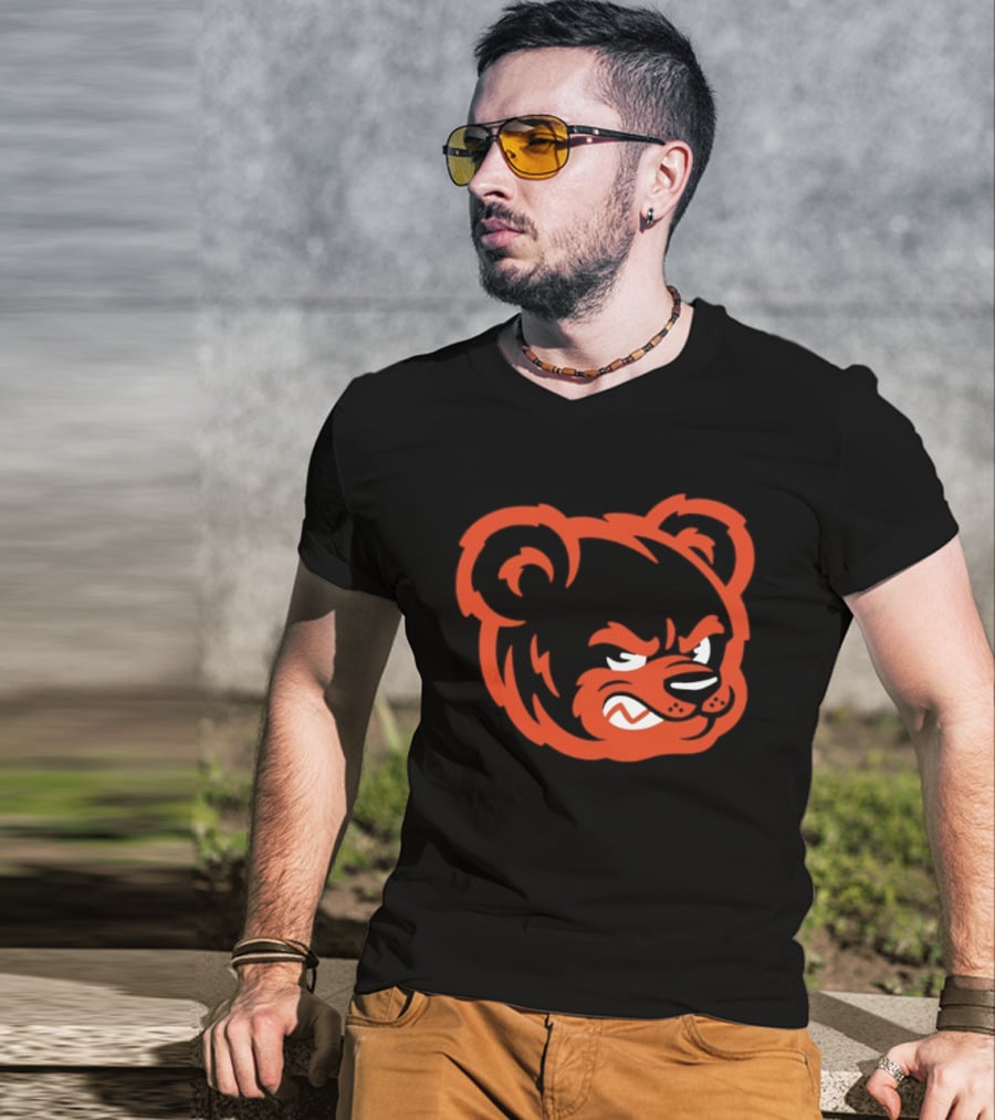 Monterrey Osos Fierce Bear Head T-Shirt