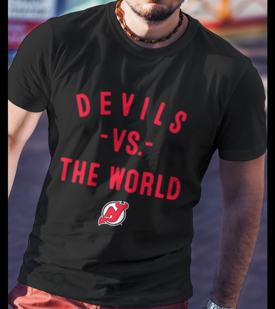 New Jersey Devils Vs The World NHL 2026 T-Shirt