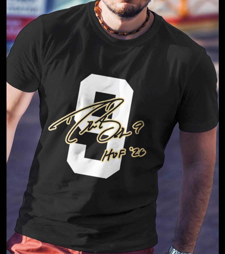 Drew Brees 9 HOF 2026 Elected Saints T-Shirt