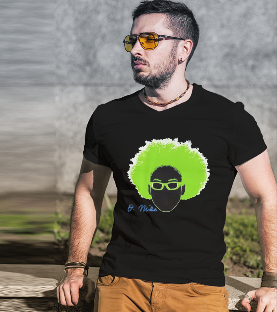 Olivia Miles Minnesota Lynx 2026 WNBA Green Afro And Glasses T-Shirt