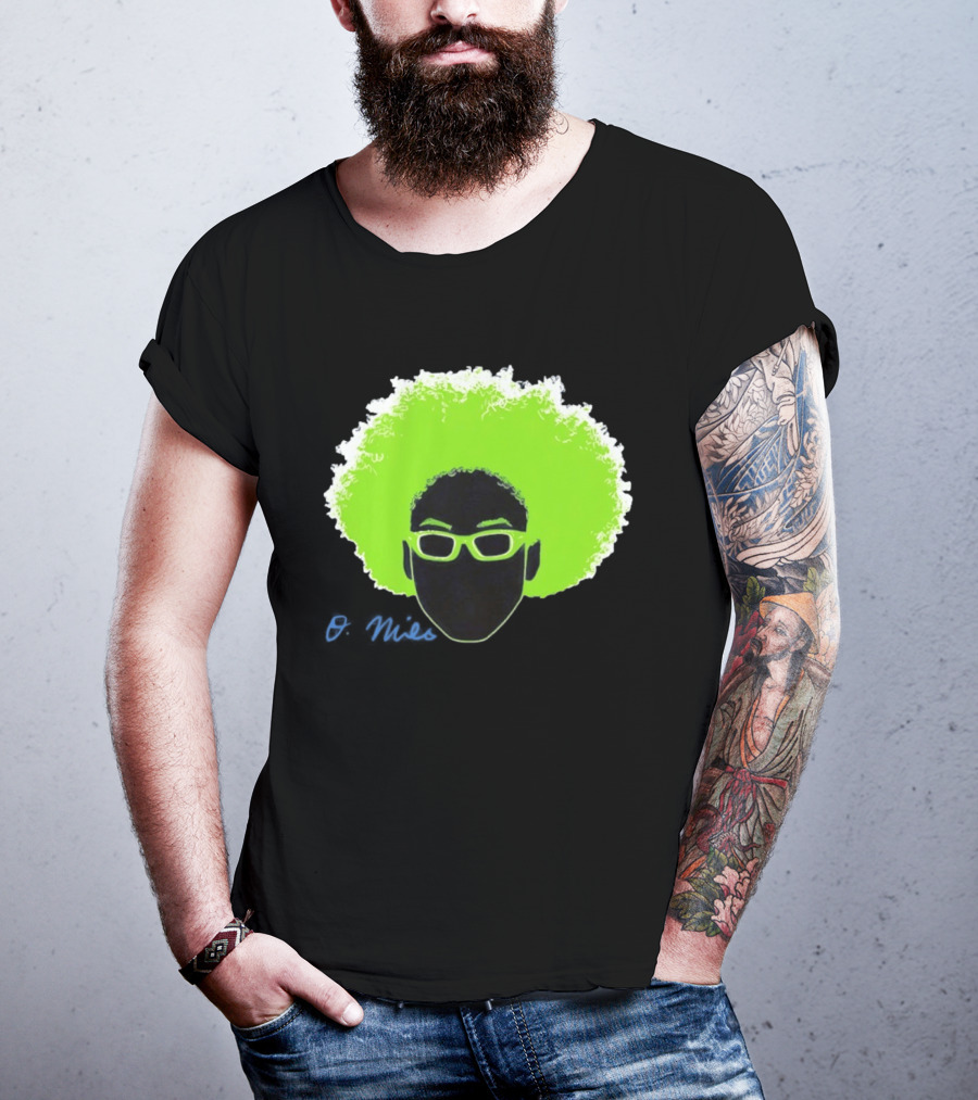 Olivia Miles Minnesota Lynx 2026 WNBA Green Afro And Glasses T-Shirt