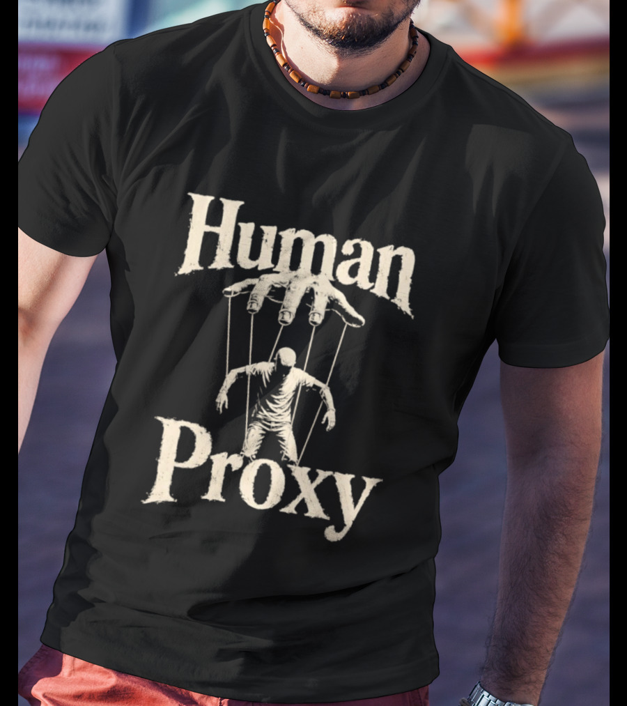 Human Proxy Puppeteer Strings Control T-Shirt