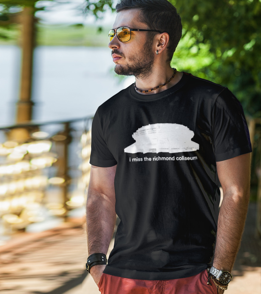Richmond Coliseum Virginia History Nostalgia T-Shirt