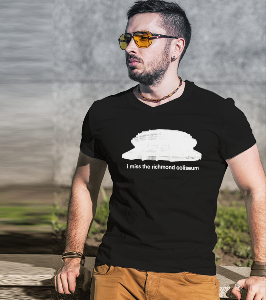 Richmond Coliseum Virginia History Nostalgia T-Shirt