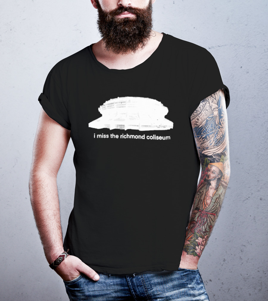 Richmond Coliseum Virginia History Nostalgia T-Shirt
