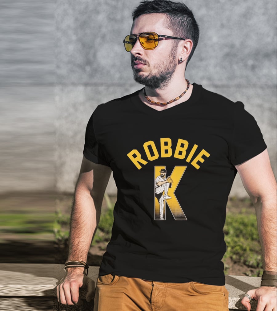 Robbie K San Diego Padres Baseball Pitcher T-Shirt