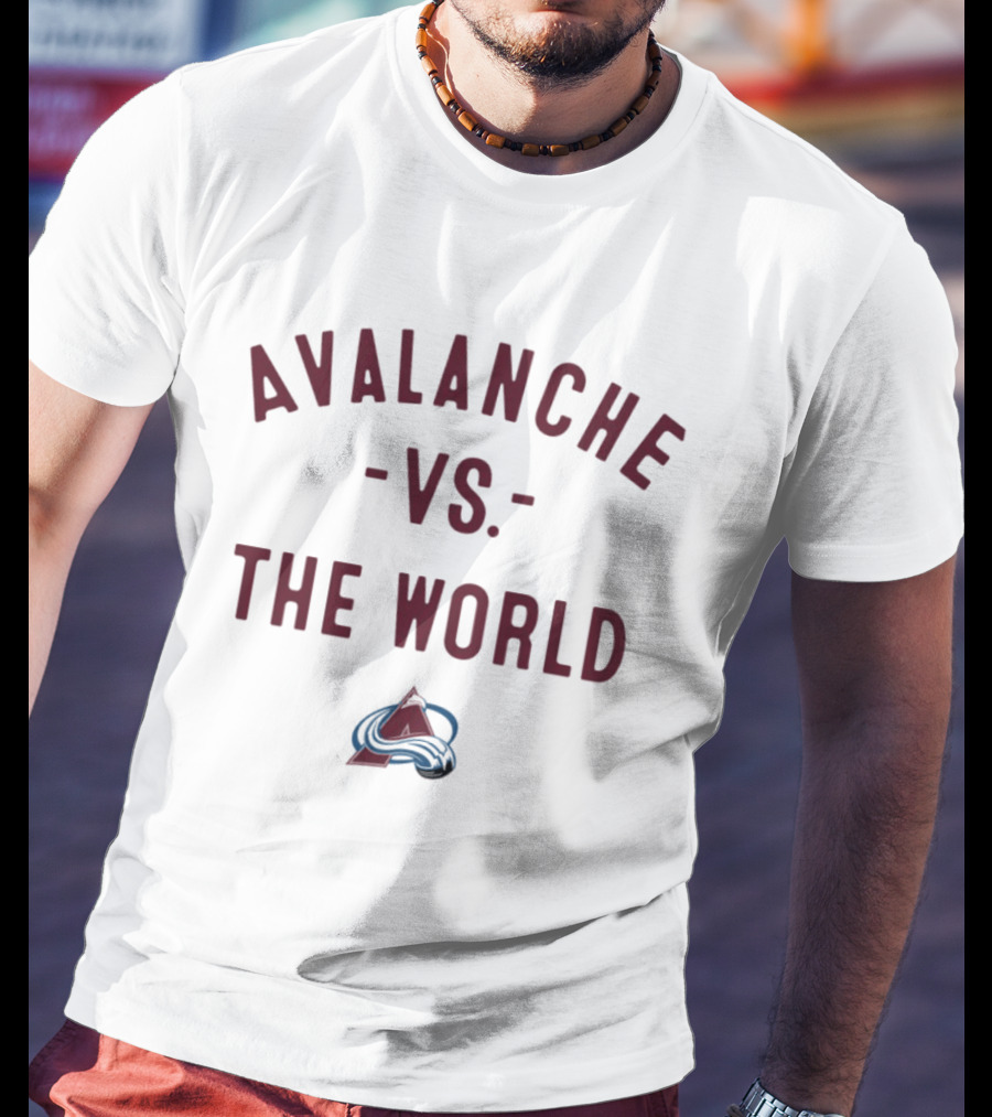 Avalanche Vs The World NHL 2026 Colorado Nowbes T-Shirt