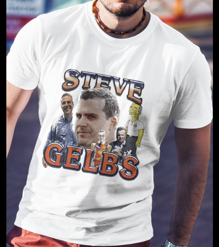 Steve Gelbs Simpsons Character Collage 2026 T-Shirt