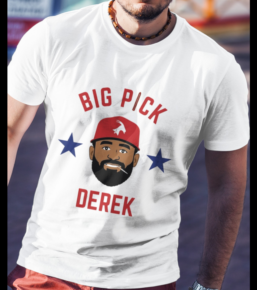 Big Pick Derek Philadelphia Phillies Baseball Stars T-Shirt
