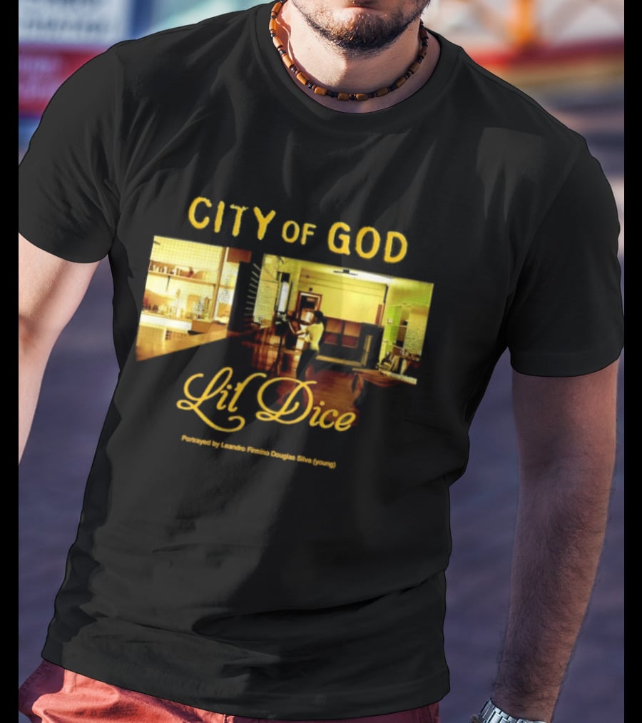 City Of God Lil Dice Leandro Firmino Douglas Silva T-Shirt
