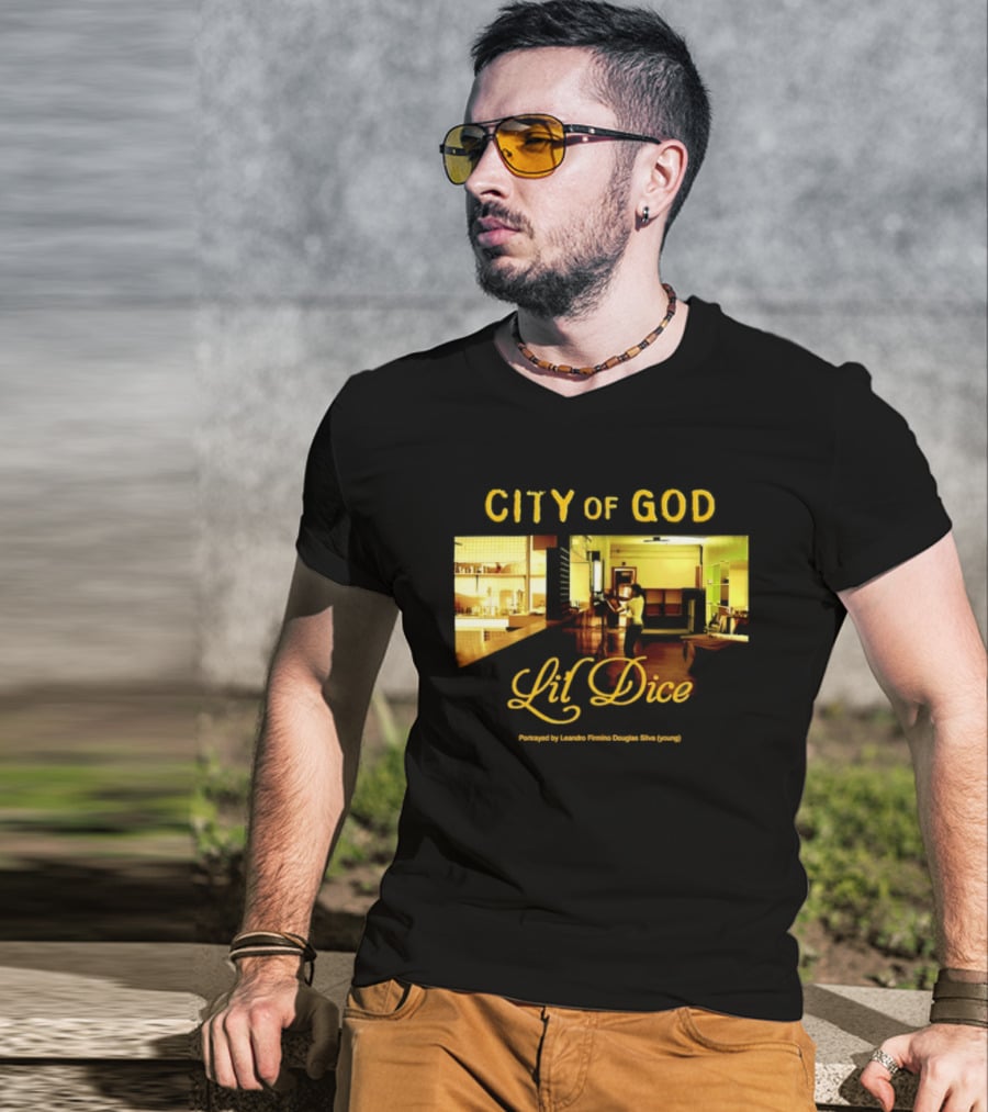 City Of God Lil Dice Leandro Firmino Douglas Silva T-Shirt