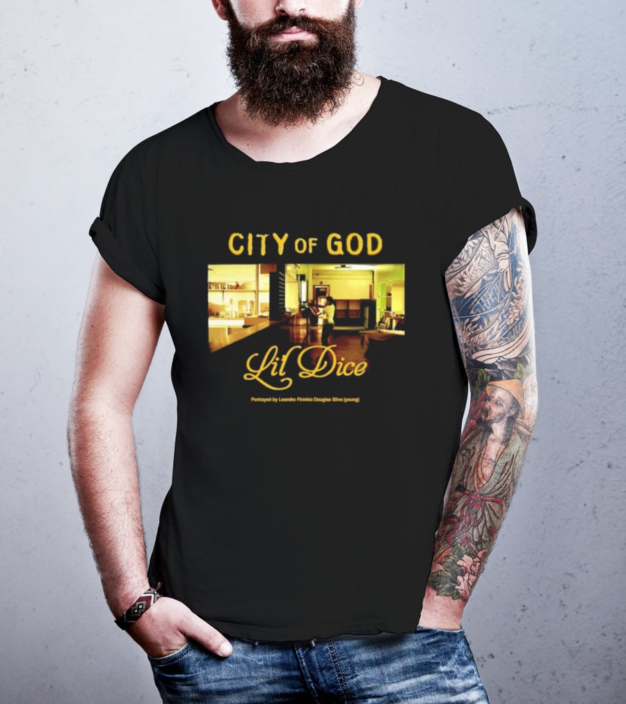 City Of God Lil Dice Leandro Firmino Douglas Silva T-Shirt