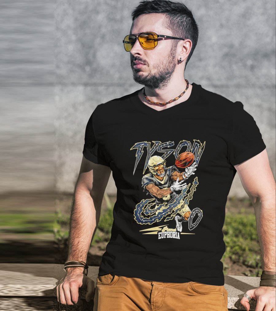 Tyson 0 Catching Football New Orleans Saints 2026 Season T-Shirt