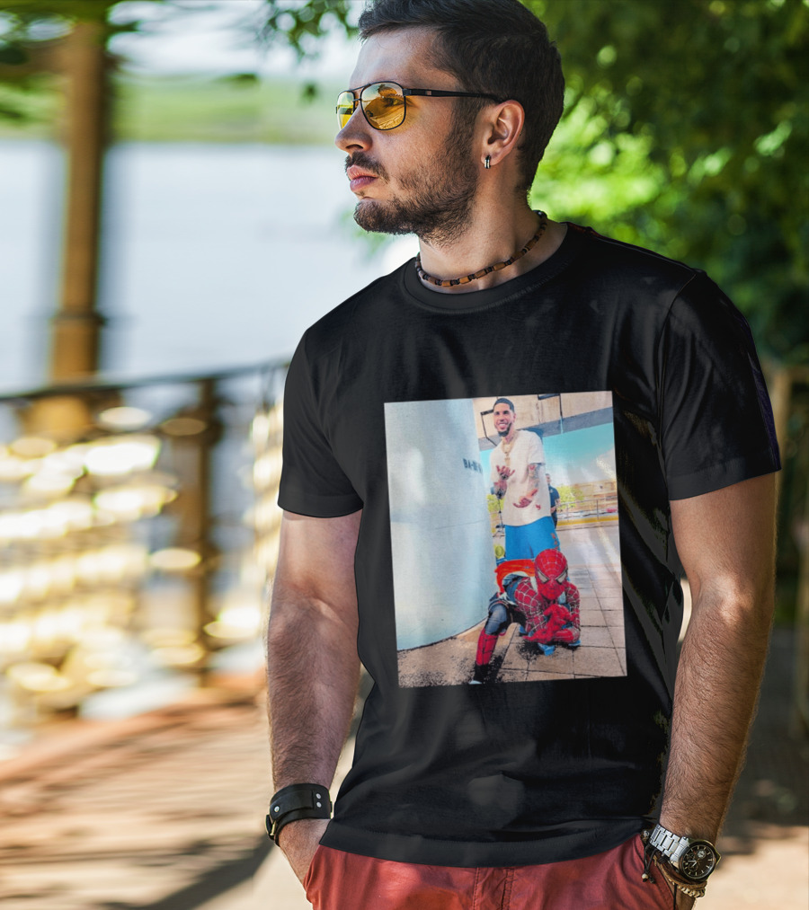 BA MO LaMelo Ball Spider Man T-Shirt