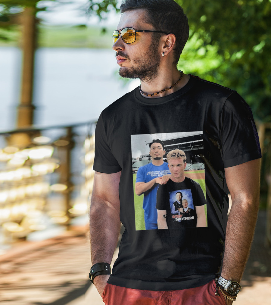Seiya Suzuki Pete Crow Armstrong Step Brothers Baseball Humor T-Shirt