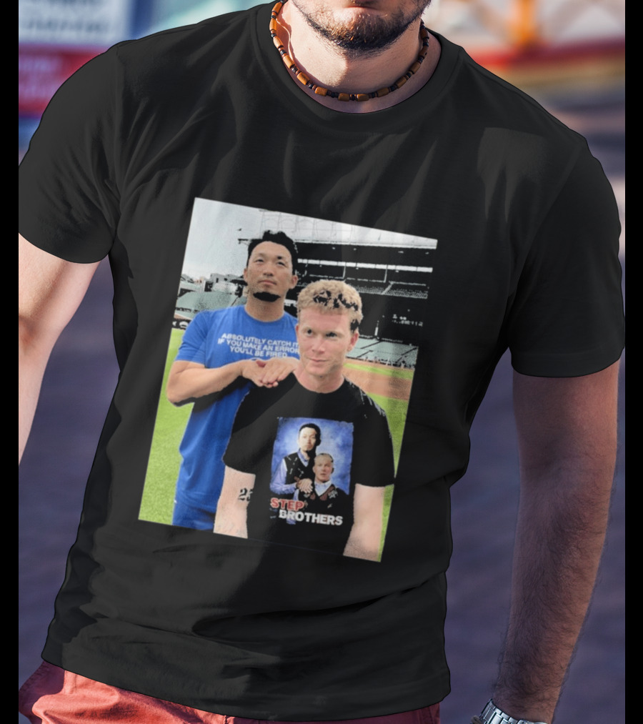 Seiya Suzuki Pete Crow Armstrong Step Brothers Baseball Humor T-Shirt