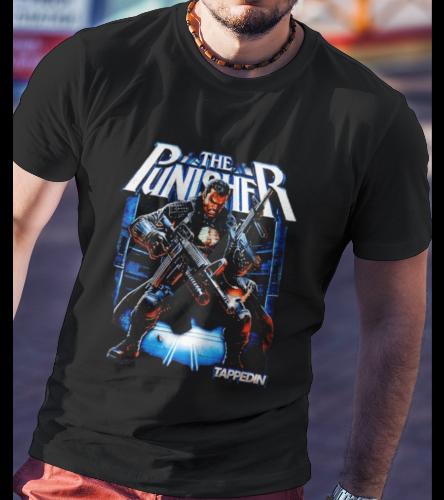 The Punisher Tappedin Marvel Frank Castle Iconic Comic T-Shirt