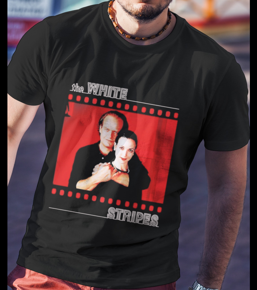The White Stripes Black Math Kelsey Grammer Frasier Spoof T-Shirt