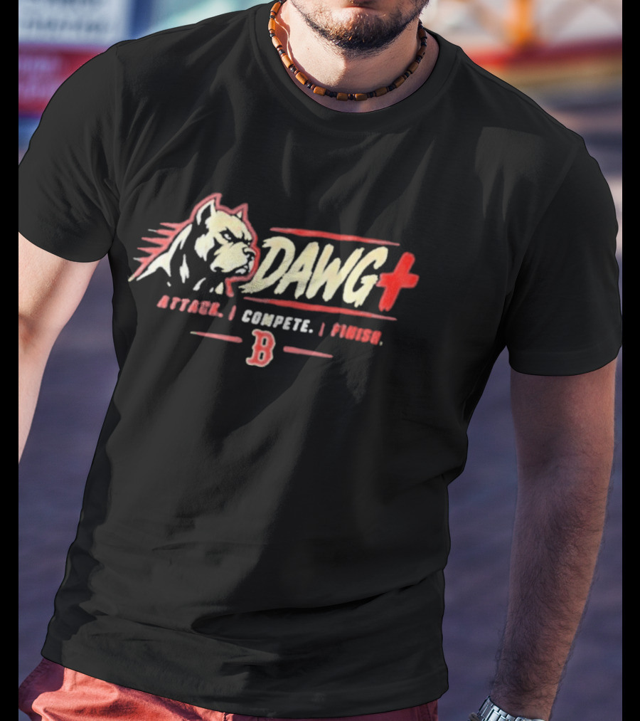 Aroldis Chapman Dawg Plus Attack Compete Finish B T-Shirt
