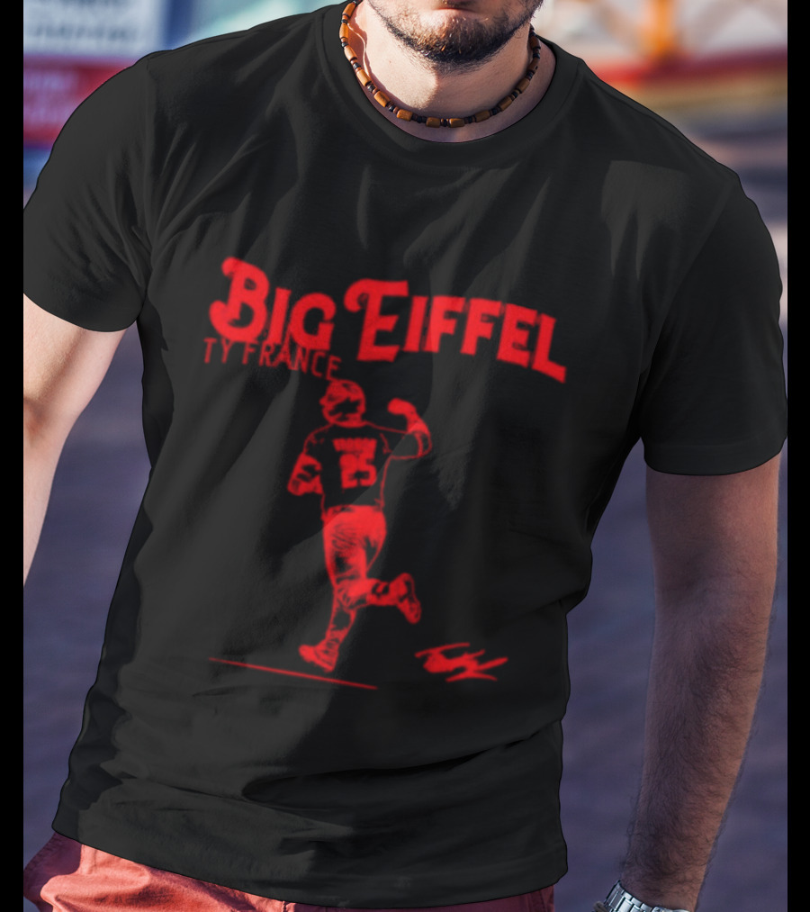 Big Eiffel Ty France San Diego Padres 2026 MLB T-Shirt