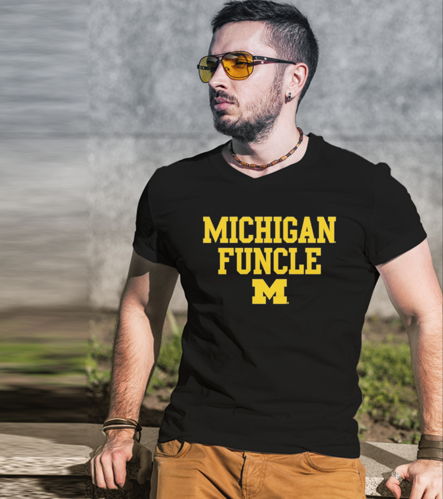Michigan Wolverines Funcle M NCAA 2026 T-Shirt