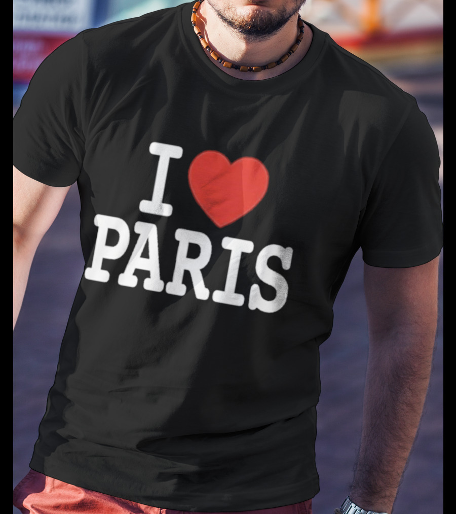Stephon Castle I Love Paris Heart T-Shirt