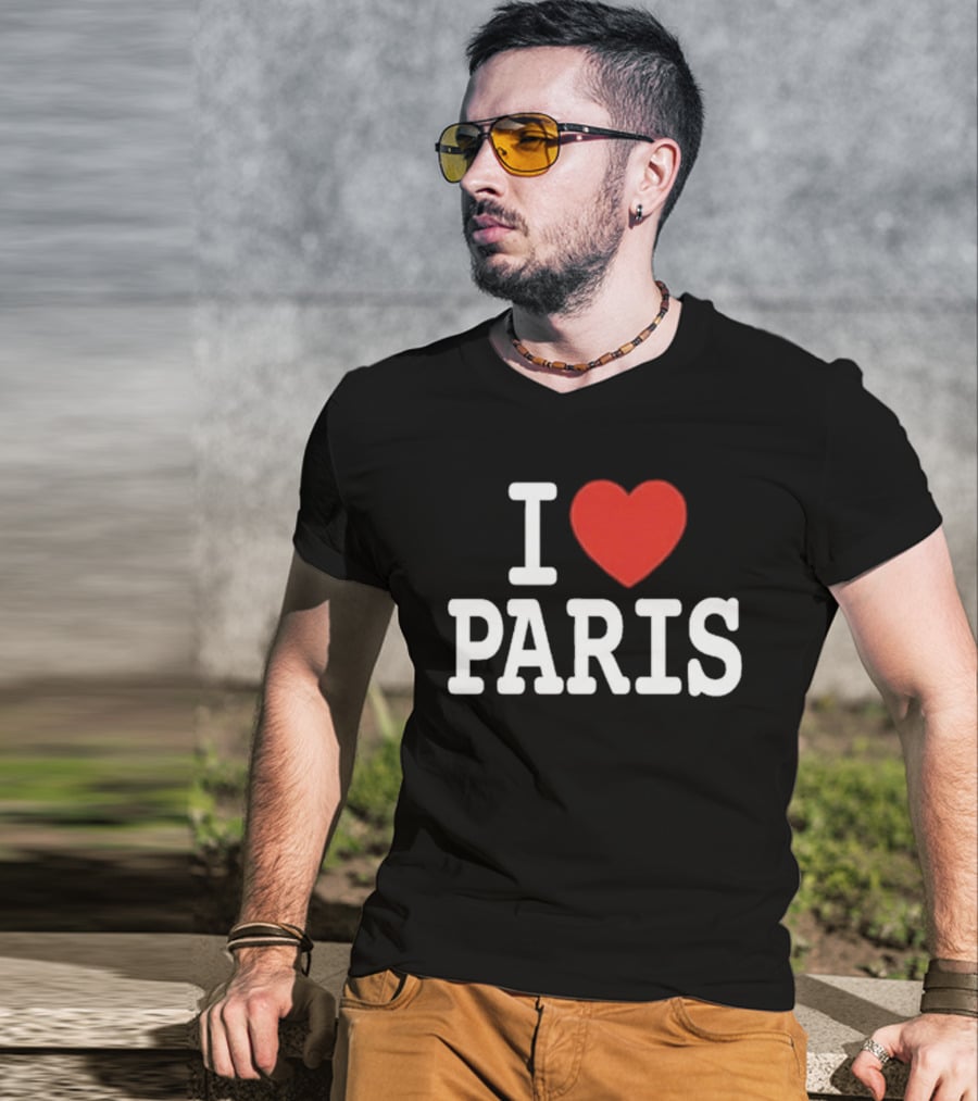 Stephon Castle I Love Paris Heart T-Shirt
