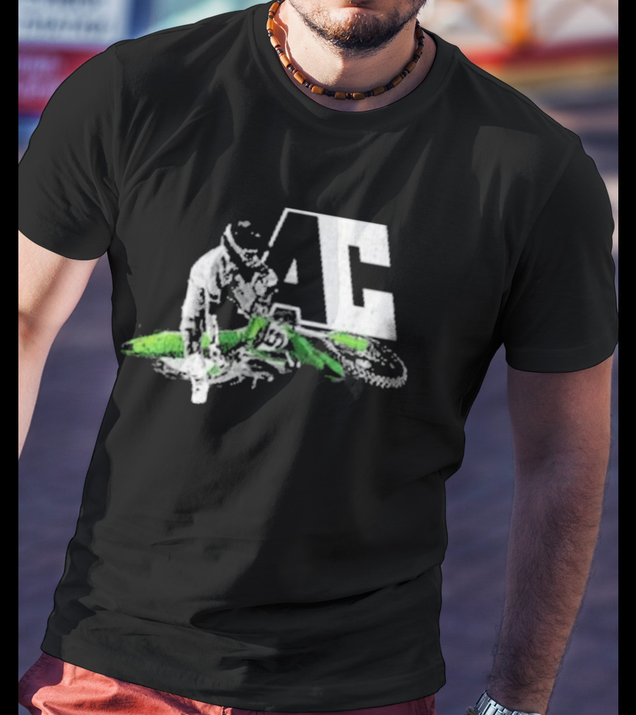 Kawasaki Adam Cianciarulo AC Motocross Racing T-Shirt