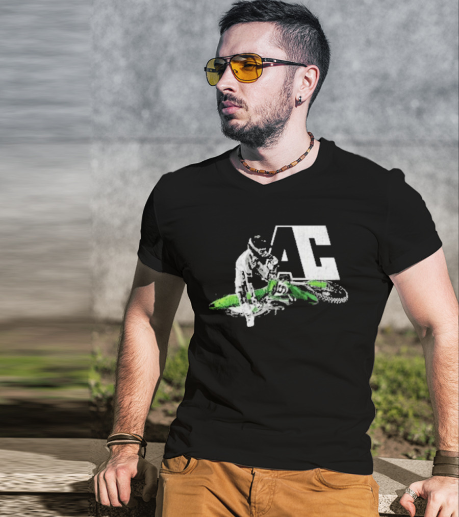 Kawasaki Adam Cianciarulo AC Motocross Racing T-Shirt