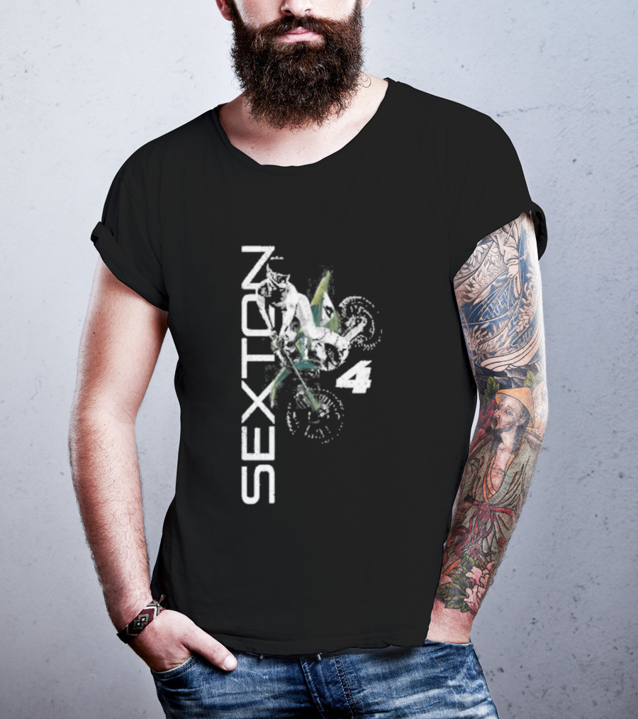 Kawasaki Chase Sexton Motocross Rider Racing T-Shirt