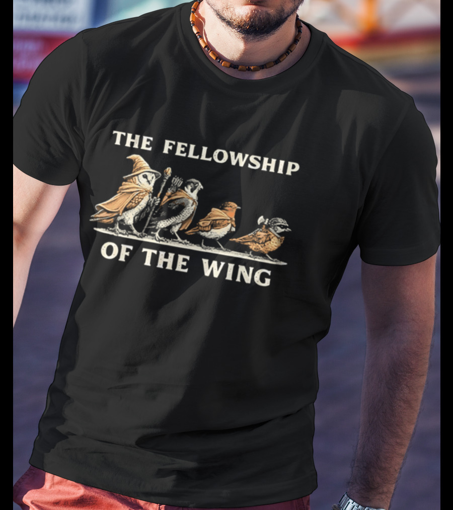 The Fellowship Of The Wing Lord Of The Rings Birds T-Shirt