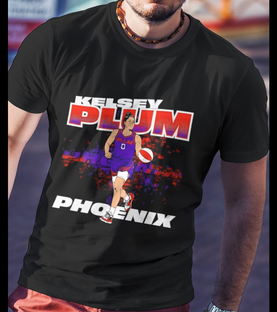 Kelsey Plum Phoenix Mercury WNBA 0 Basketball Player T-Shirt
