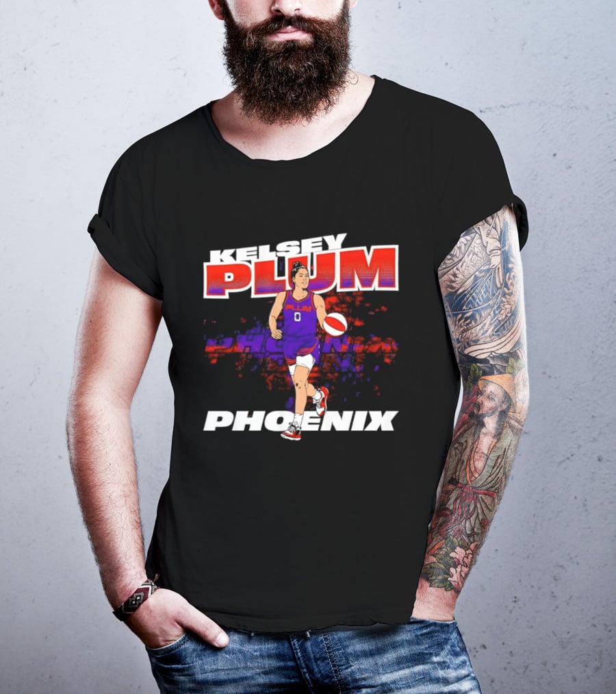 Kelsey Plum Phoenix Mercury WNBA 0 Basketball Player T-Shirt