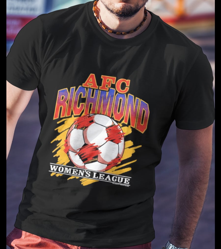 Ted Lasso AFC Richmond Women's League Soccer Ball T-Shirt