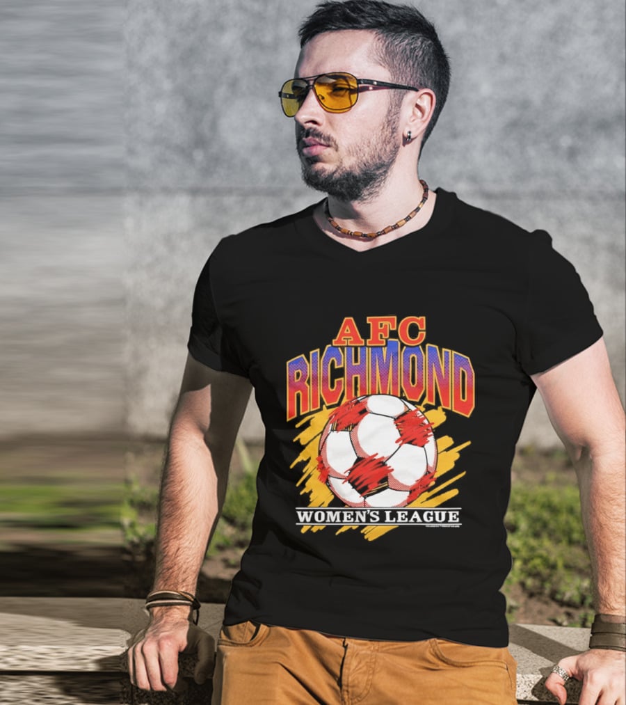 Ted Lasso AFC Richmond Women's League Soccer Ball T-Shirt