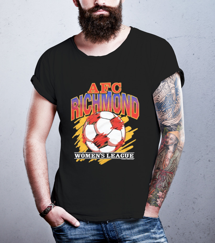 Ted Lasso AFC Richmond Women's League Soccer Ball T-Shirt