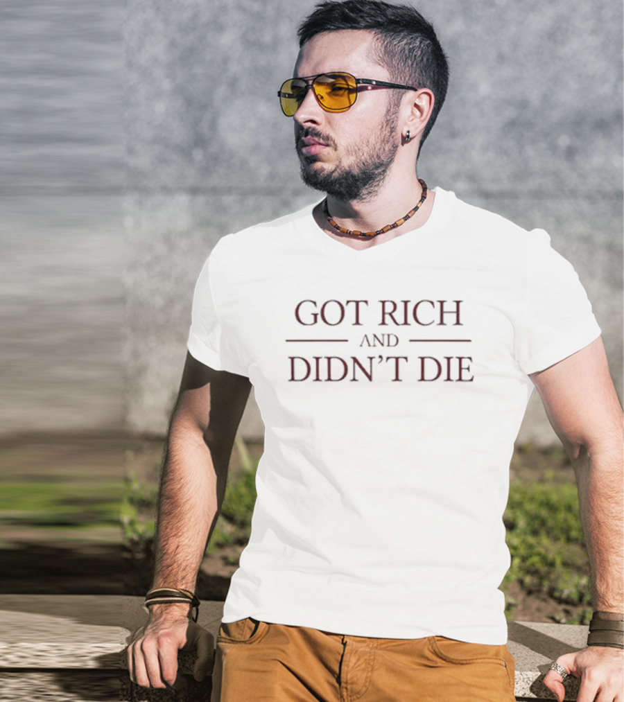 Got Rich And Didn't Die 50 Cent Music T-Shirt