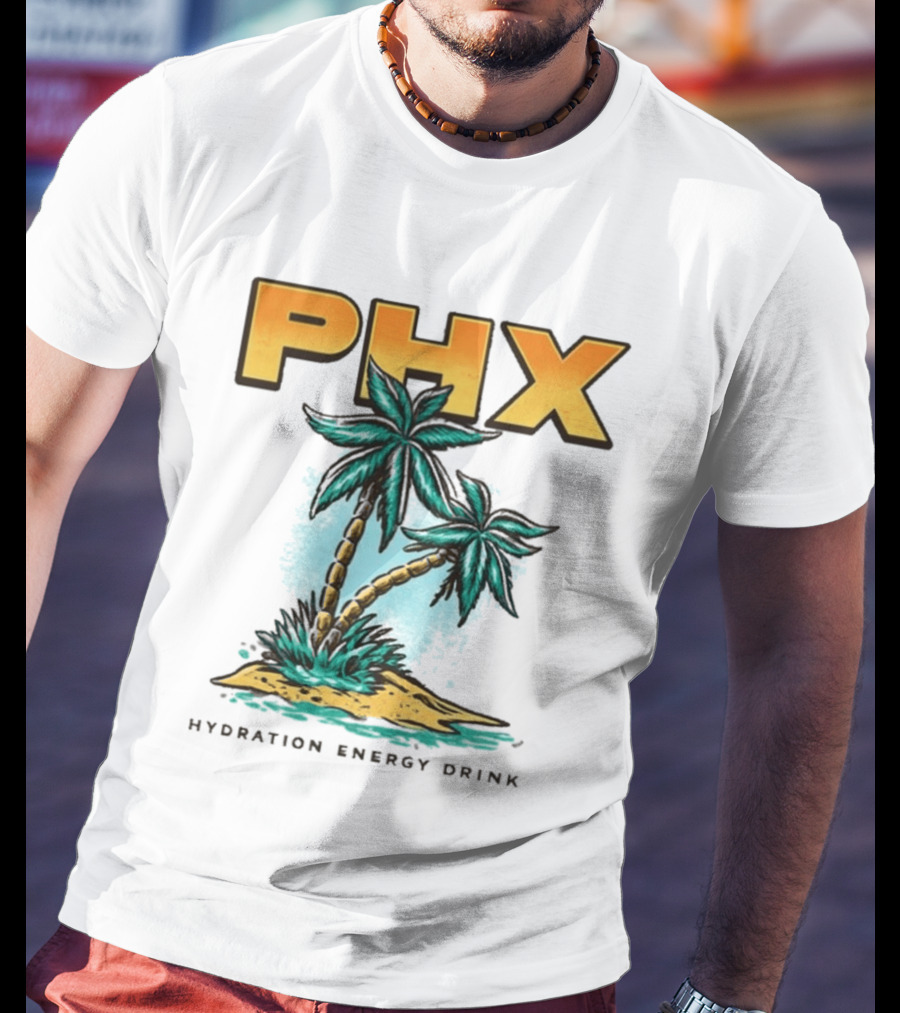 PHX Palm Tree Hydration Energy Drink T-Shirt