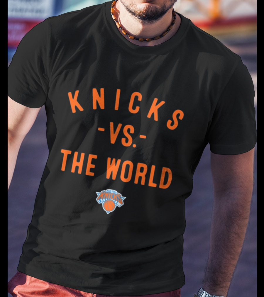 New York Knicks Vs The World NBA 2026 Nowbes T-Shirt