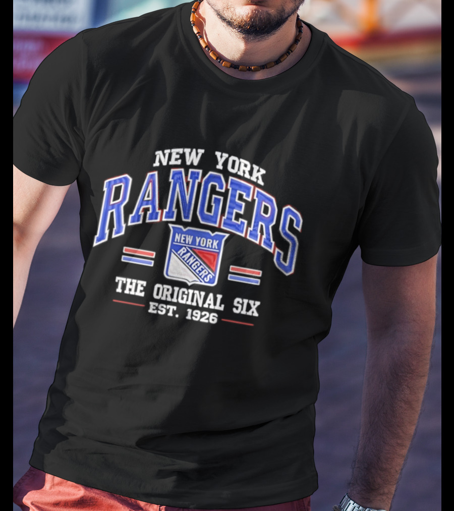 New York Rangers The Original Six Established 1926 T-Shirt