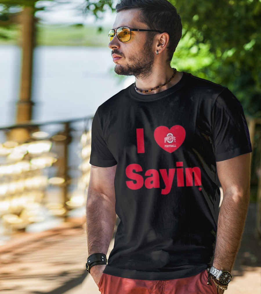 Ohio State Football I Heart Julian Sayin T-Shirt