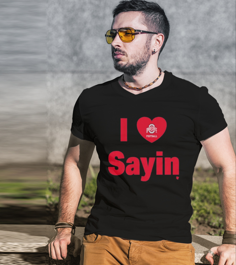 Ohio State Football I Heart Julian Sayin T-Shirt