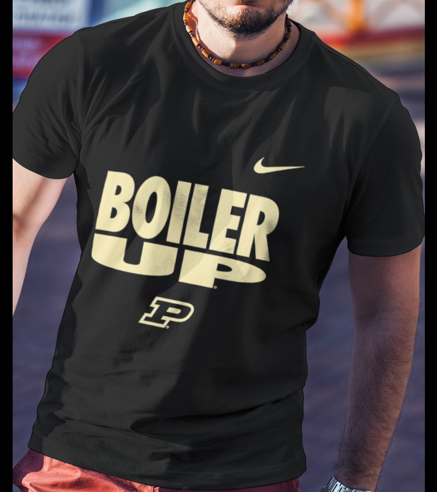 Purdue Boilermakers Boiler Up Nike P T-Shirt