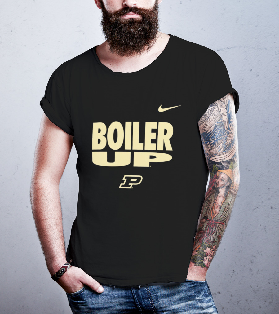 Purdue Boilermakers Boiler Up Nike P T-Shirt