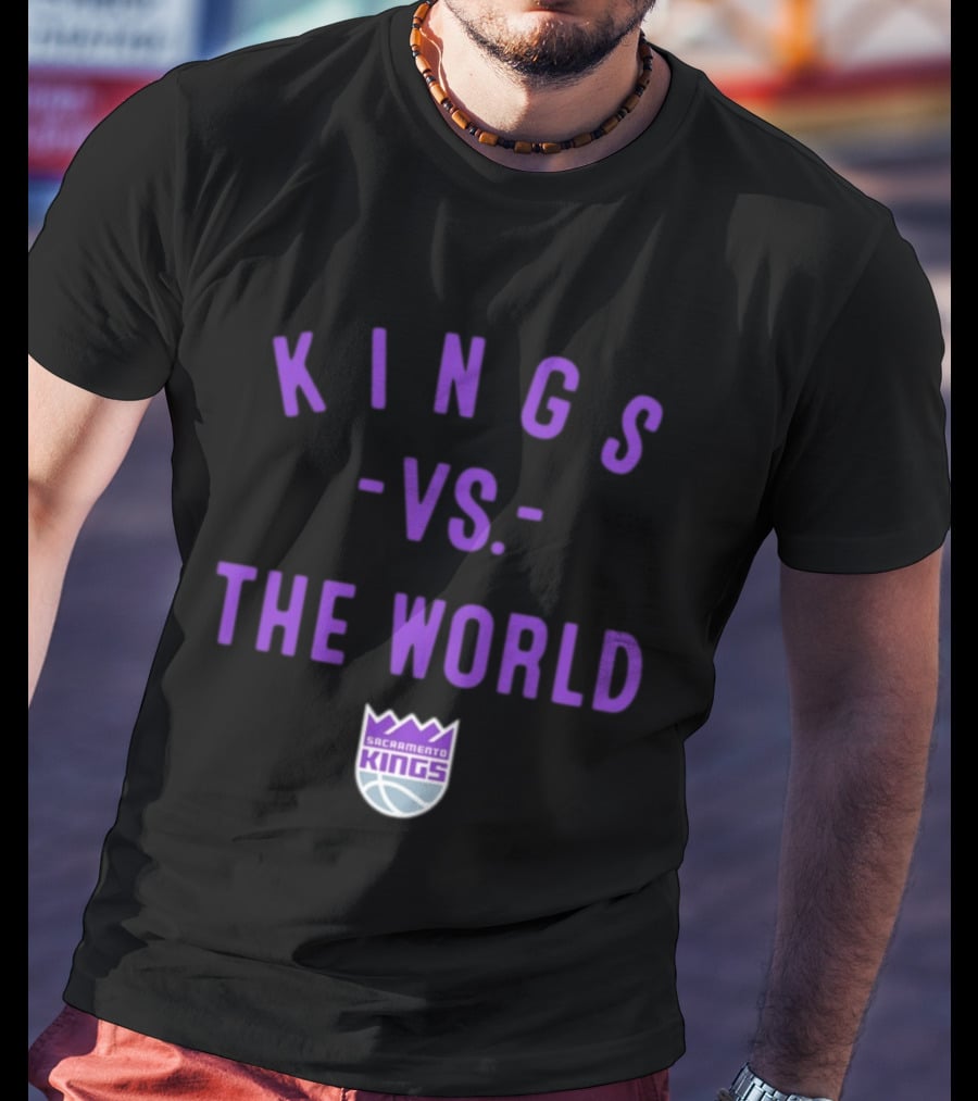 Sacramento Kings Vs The World NBA 2026 Nowbes T-Shirt